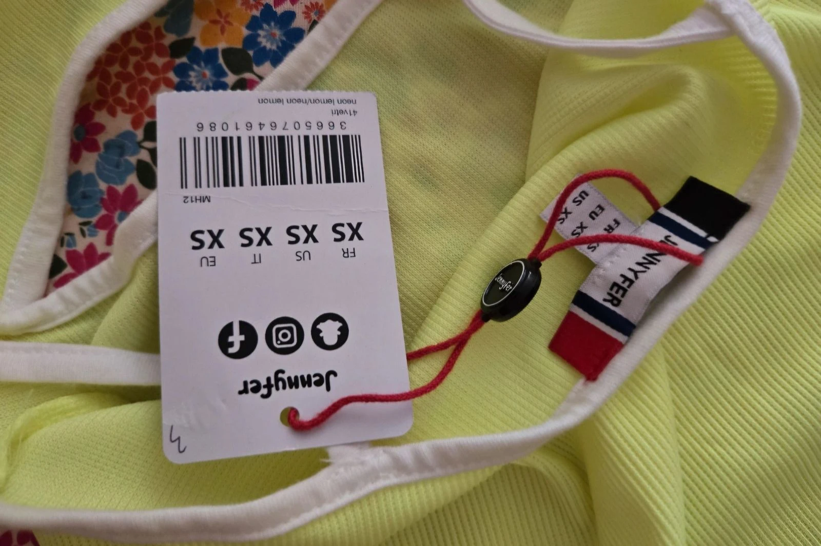🌿Fluorescent yellow stretchy bodysuit – photo 8